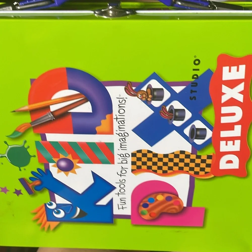 Broderbund Kid Pix Studio Deluxe Fun Tools For big Imagination